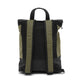 ZRA Color-Block Buckle Flap Backpack