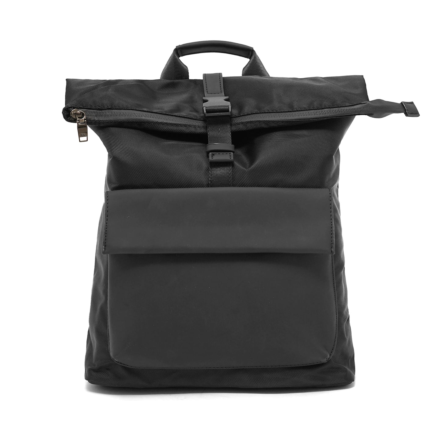 ZRA Classic Buckle Flap Backpack