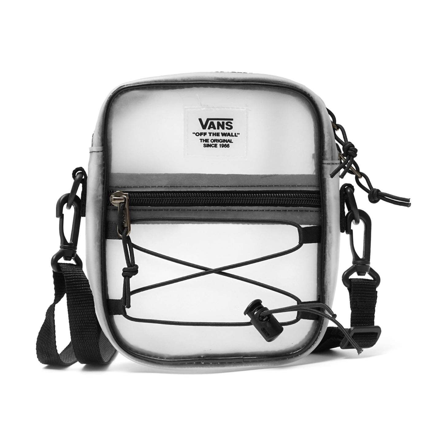 VNS Transparent Bail Crossbody Bag