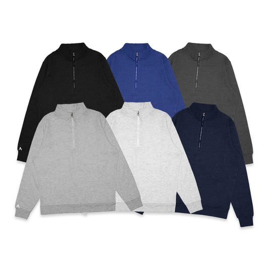 Antigua Action Quarter Zip Pullover Sweatshirt