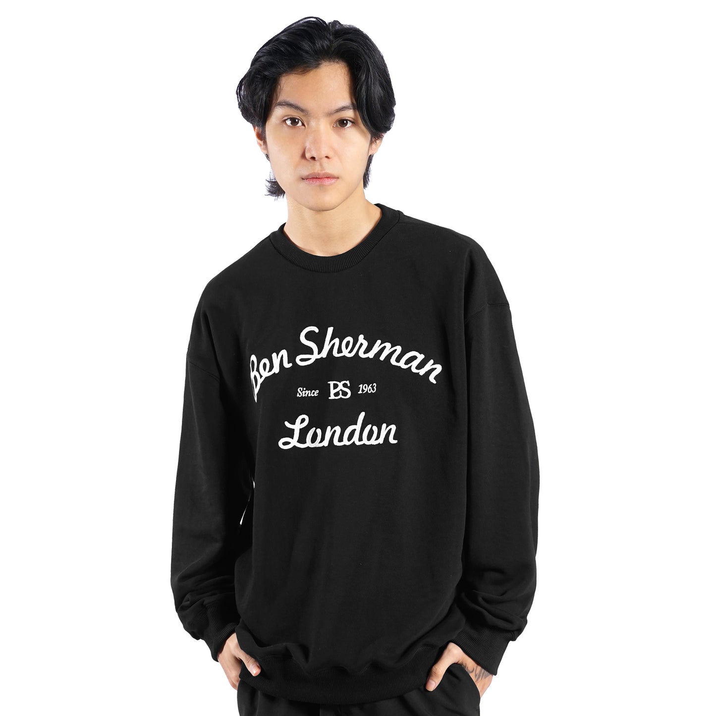 Ben Sherman Casual Embroidered Logo Sweatshirt