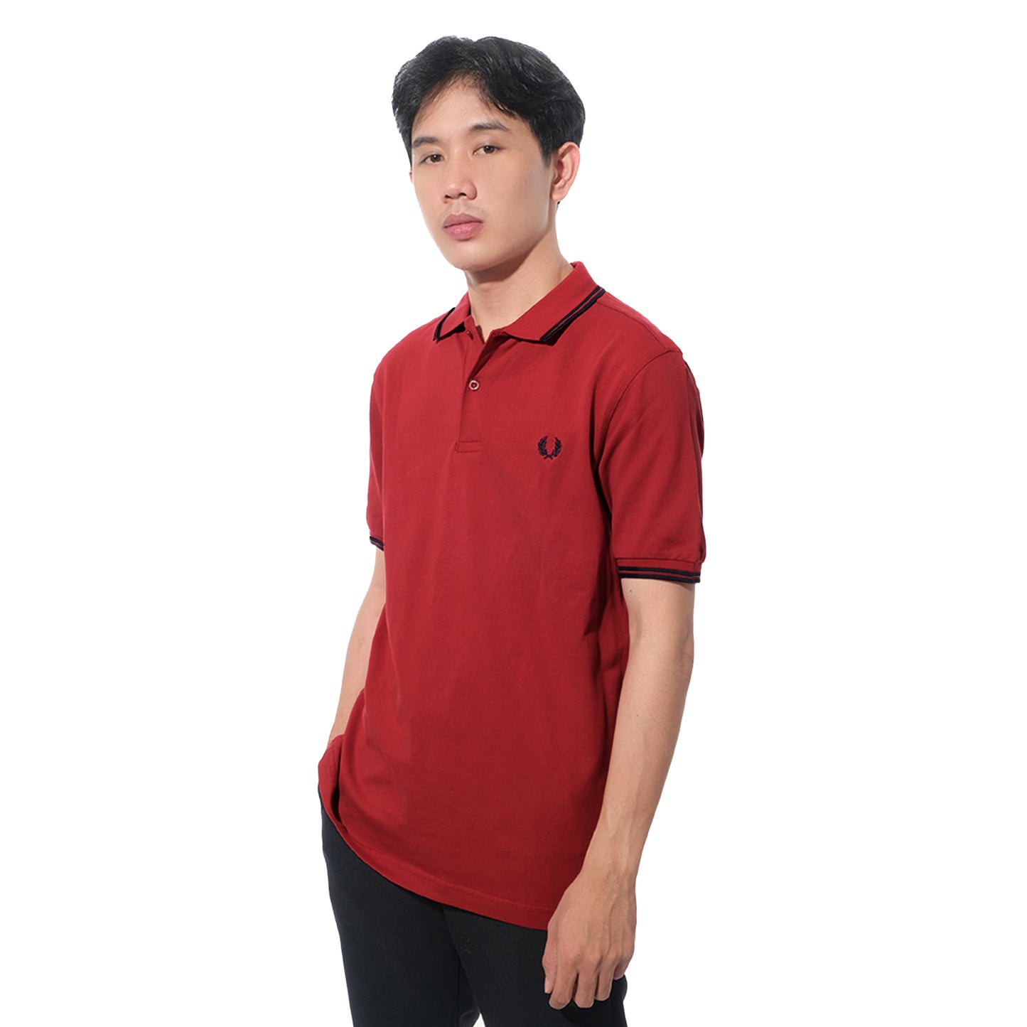 FPR Double Stripes Collar Polo Shirt