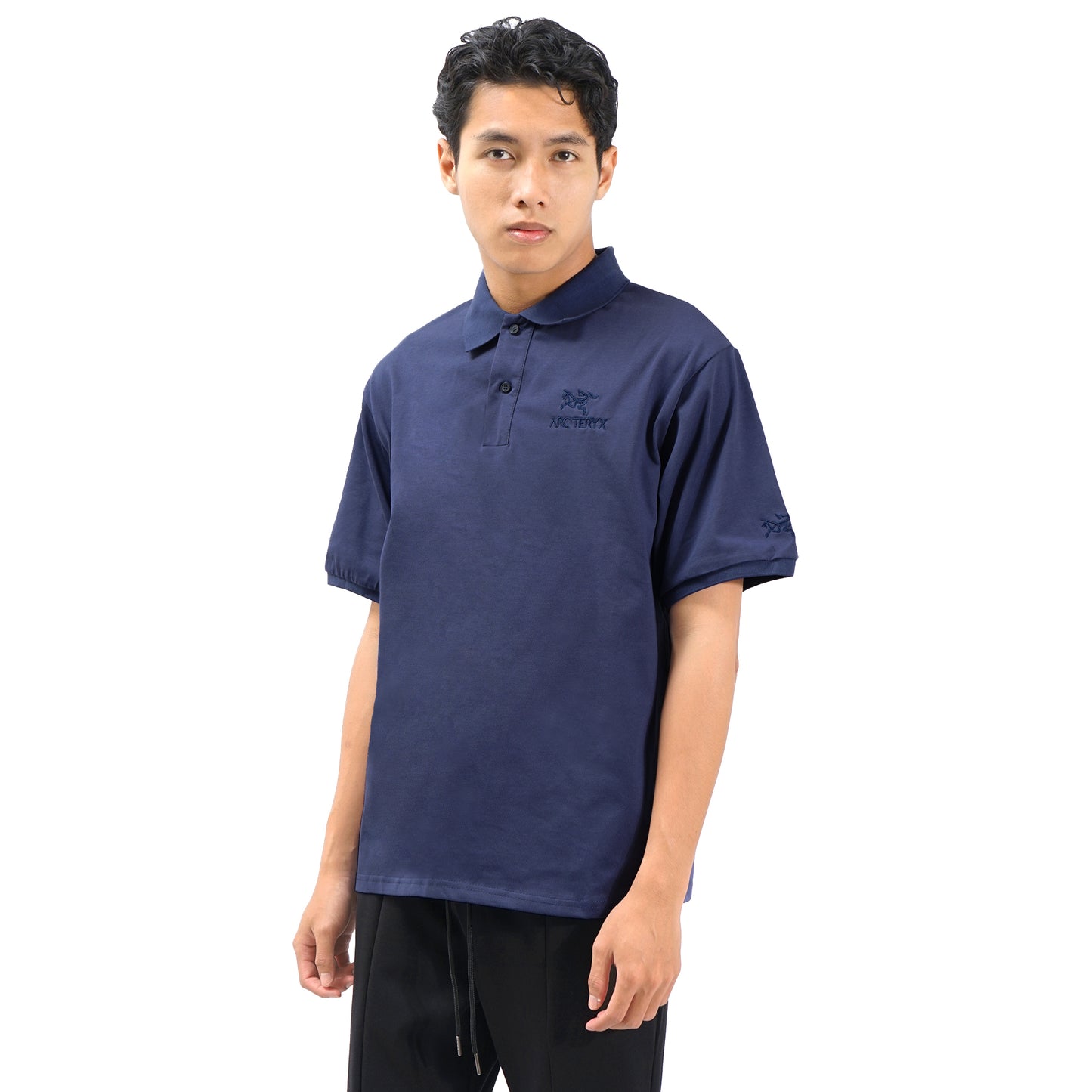 Arcteryx Tonal Embroidered Logo Polo Shirt