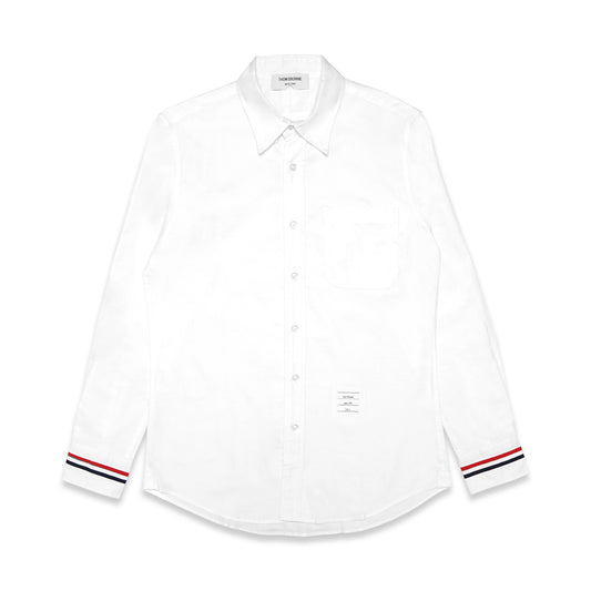 TBN Oxford Tricolor Wrist Long Sleeve Shirt