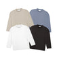 FOLX Stripes Texture Long Sleeve T-Shirt