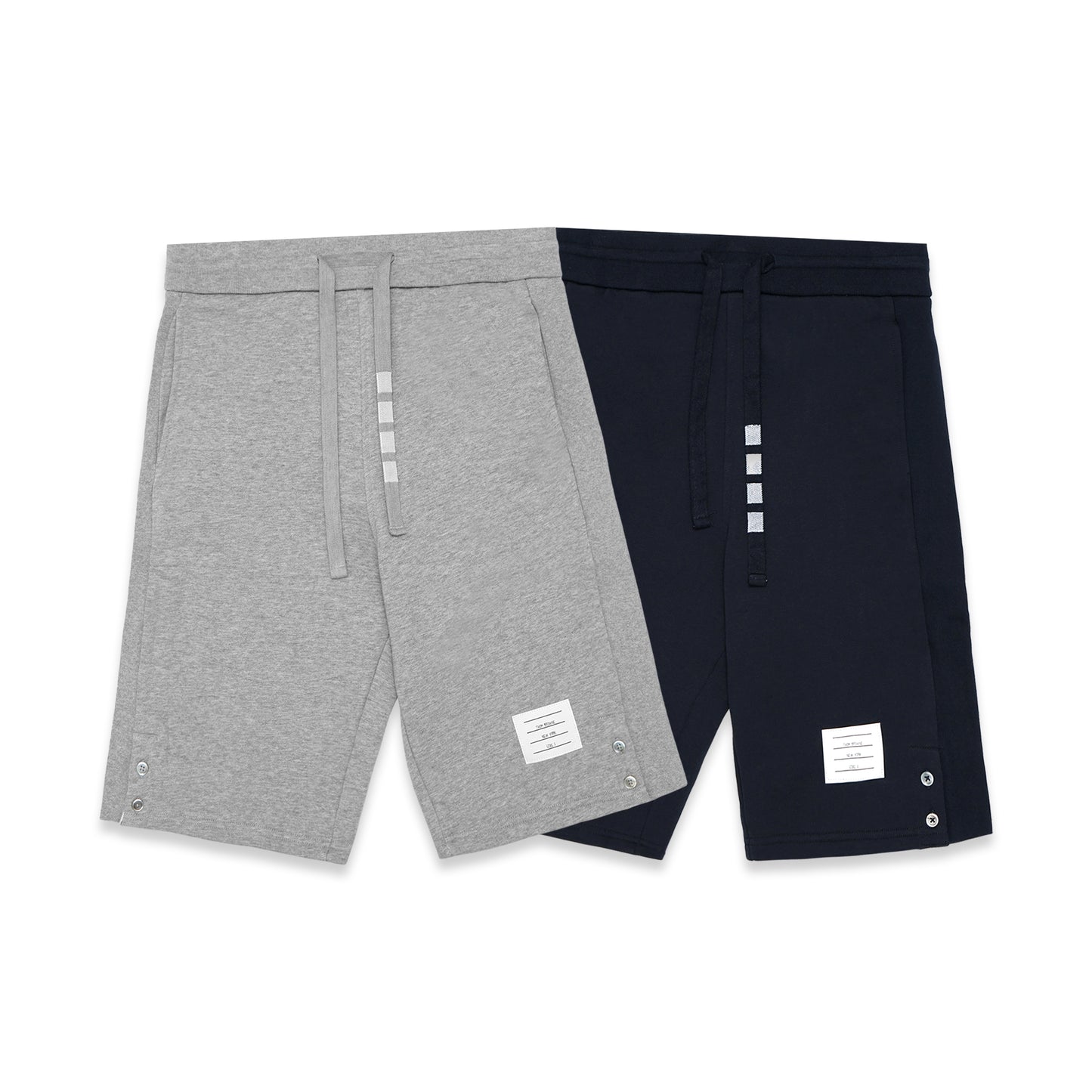 TBN Bar Stripes Drawcord Sweat Shorts