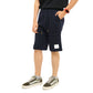 TBN Tonal Bar Stripes Knitted Sweat Shorts