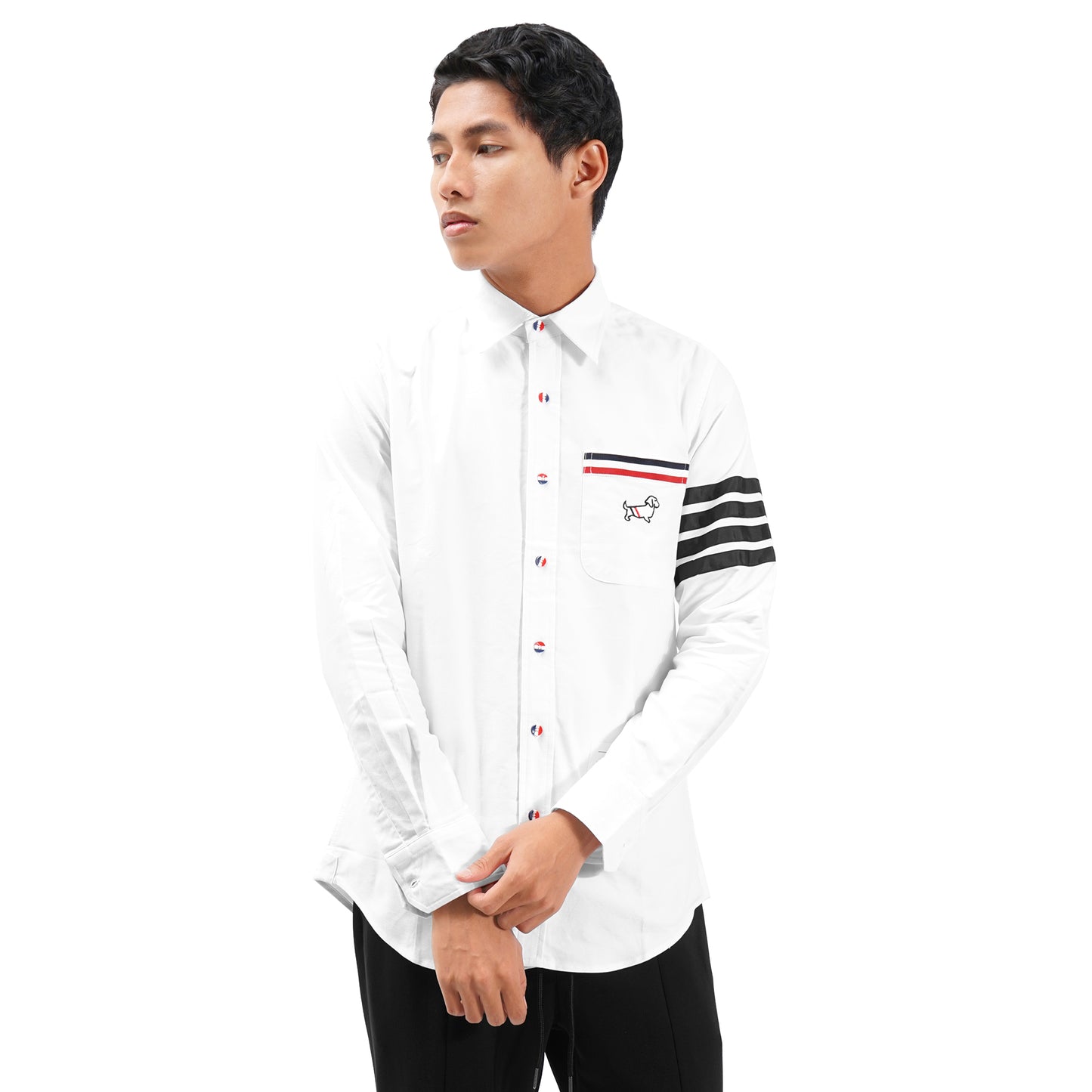 TBN Oxford Hector Pocket Long Sleeve Shirt