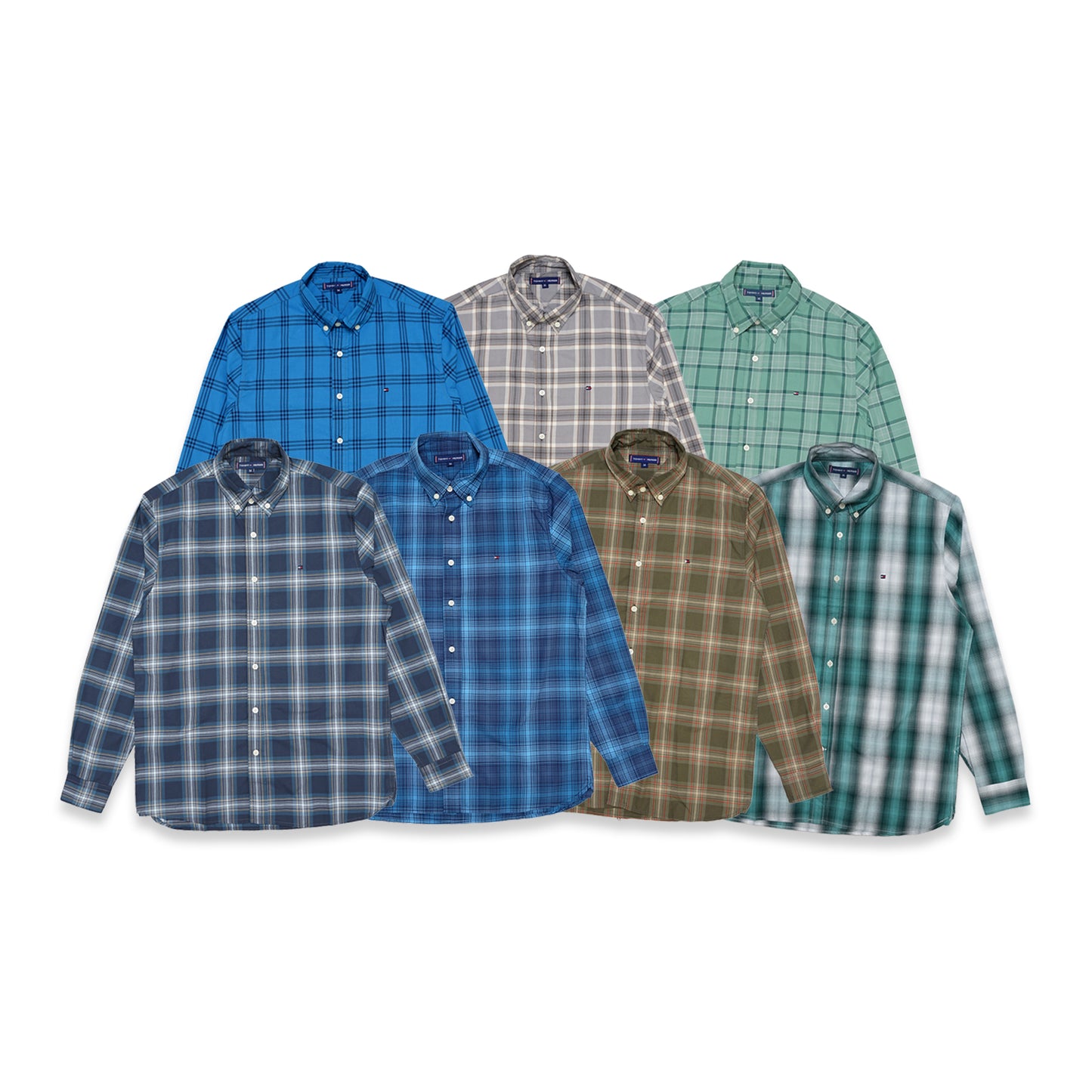 THFR Checkered Poplin Regular Fit Long Sleeve Shirt