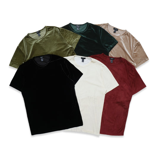 Forever21 Basic Velour T-Shirt