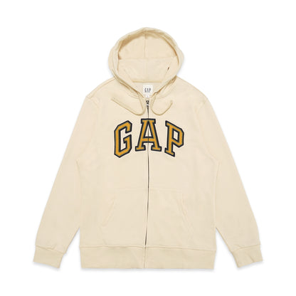 GAP Embroidered Logo Zip Hoodie