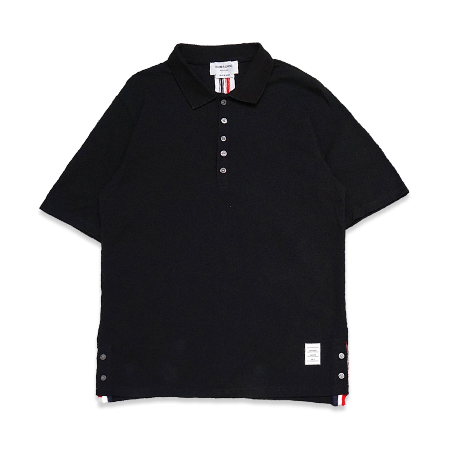 TBN Back Vertical Stripe Polo Shirt