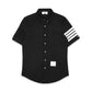 TBN Oxford Bar Stripes Short Sleeve Shirt