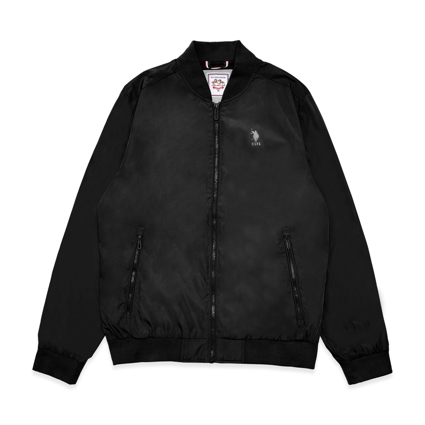 U.S. Polo Assn. Printed Logo Casual Bomber Jacket