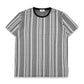 FOLX Vertical Stripes Knit T-Shirt