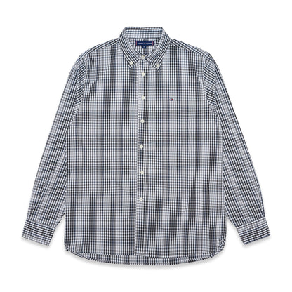 THFR Small Plaid Poplin Regular Fit Long Sleeve Shirt