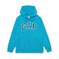 GAP Embroidered Logo Zip Hoodie