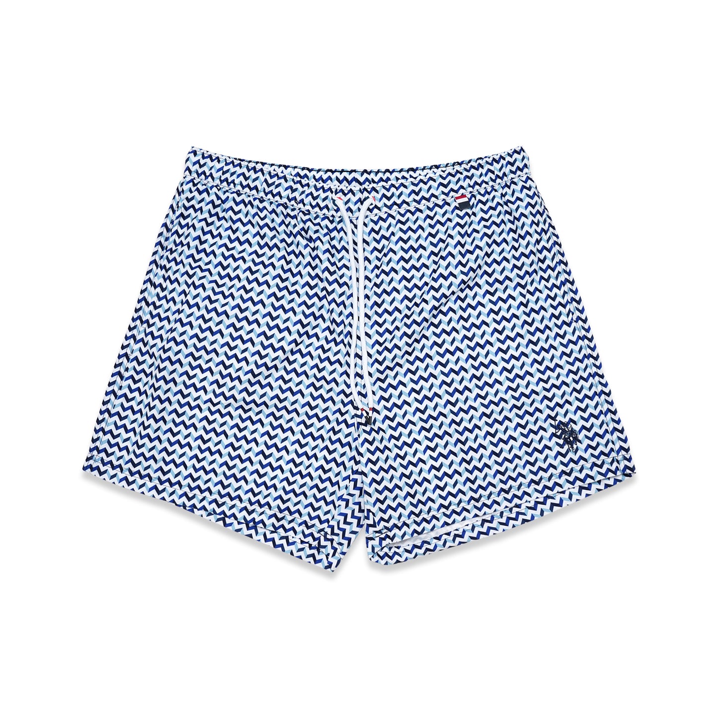 U.S. Polo Assn. Zig-Zag Swim Shorts