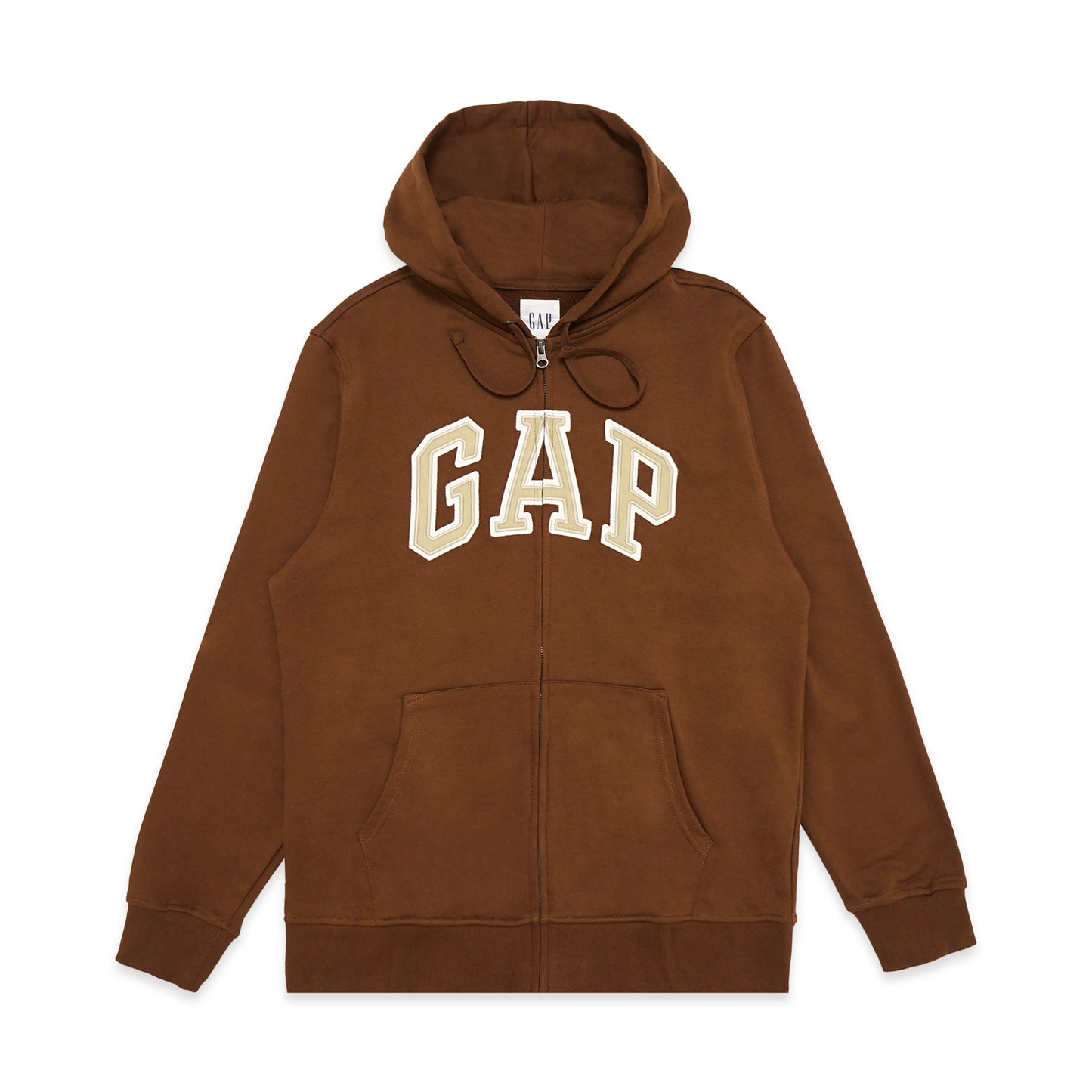 GAP Embroidered Logo Zip Hoodie