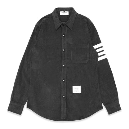 TBN Corduroy Long Sleeve Shirt Jacket