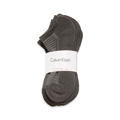 CK Cushion No Show Socks 6-Pair Pack