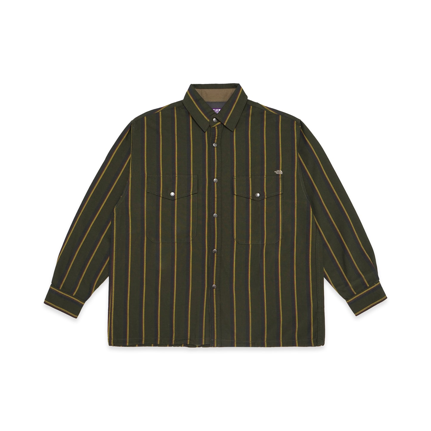 TNF Regimental Stripe Field Long Sleeve Shirt