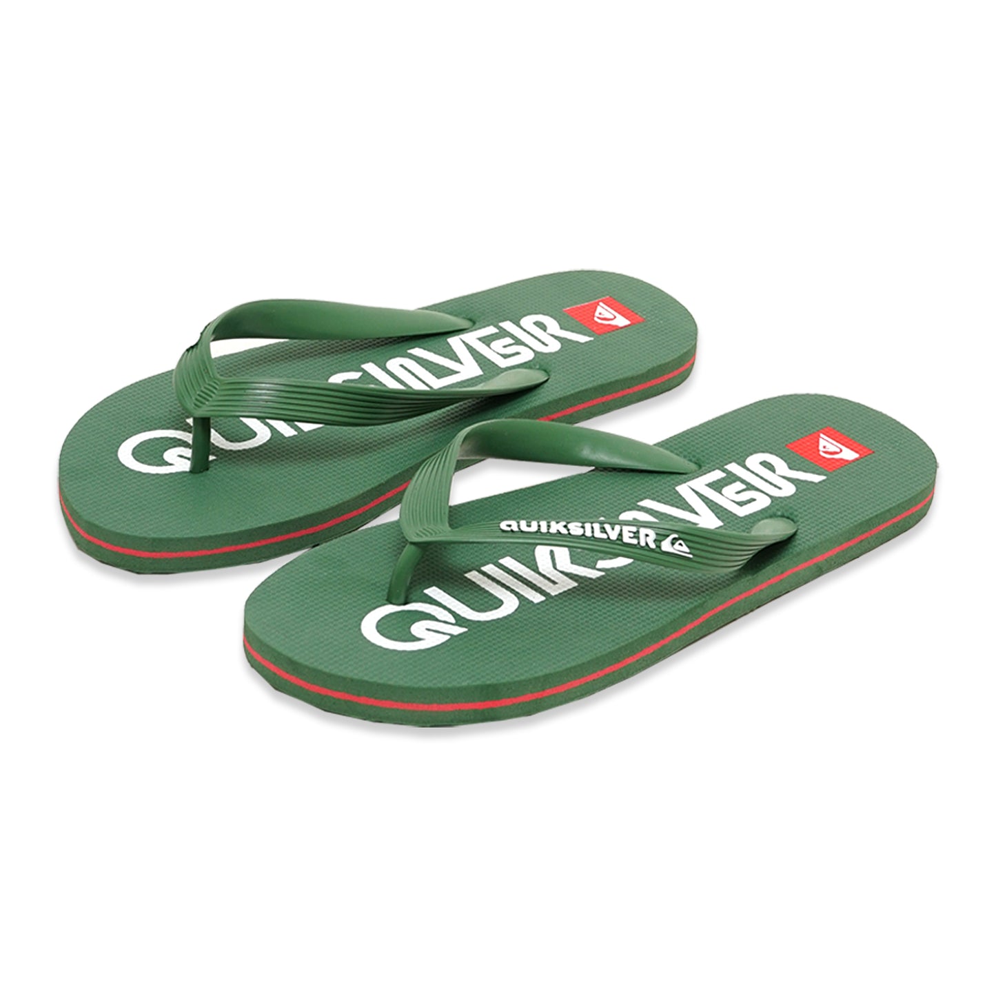 QKSV Text Logo Flip Flops