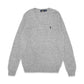 PRL Casual Logo V-Neck Wool Knit Sweater