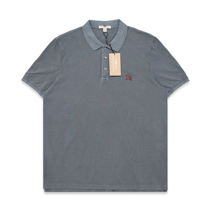 BRBRY Classic Metal Logo Pique Polo Shirt