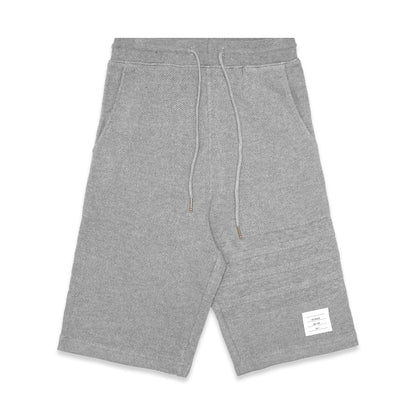 TBN Tonal Bar Stripes Knitted Sweat Shorts