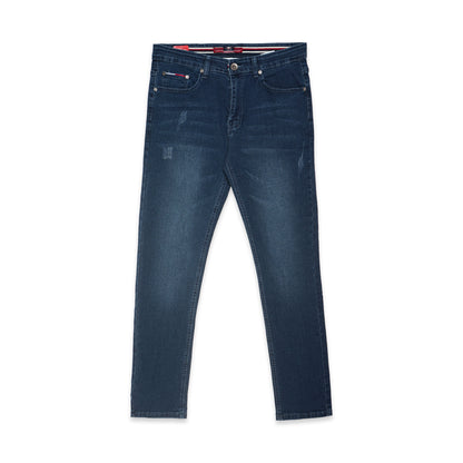 THFR Reebel Distressed Slim Fit Denim Jeans