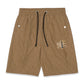 BRBRY Horse Logo Patterned Polyester Shorts