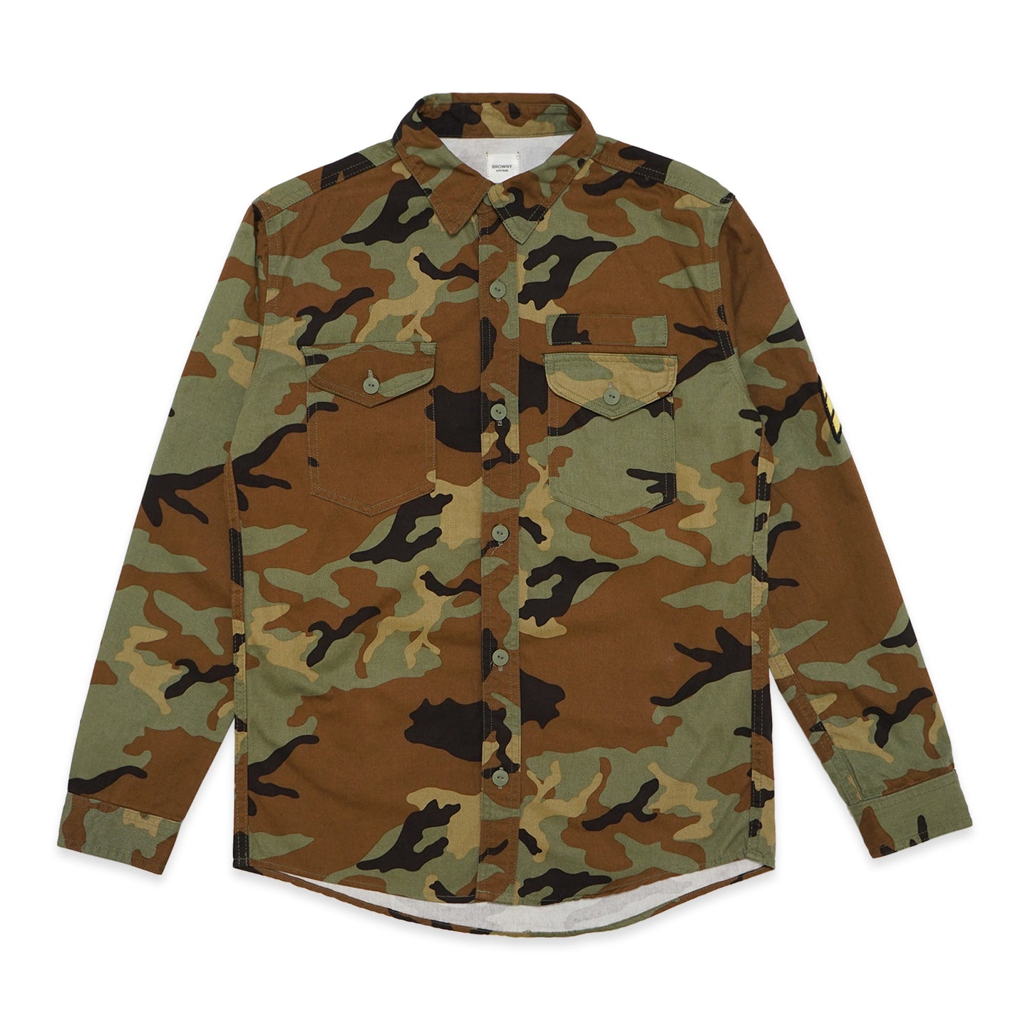 Browny Vintage Camo Long Sleeve Shirt