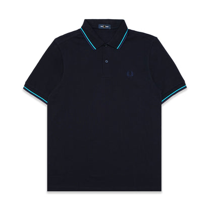FPR Twin Tipped Blue Logo Polo Shirts