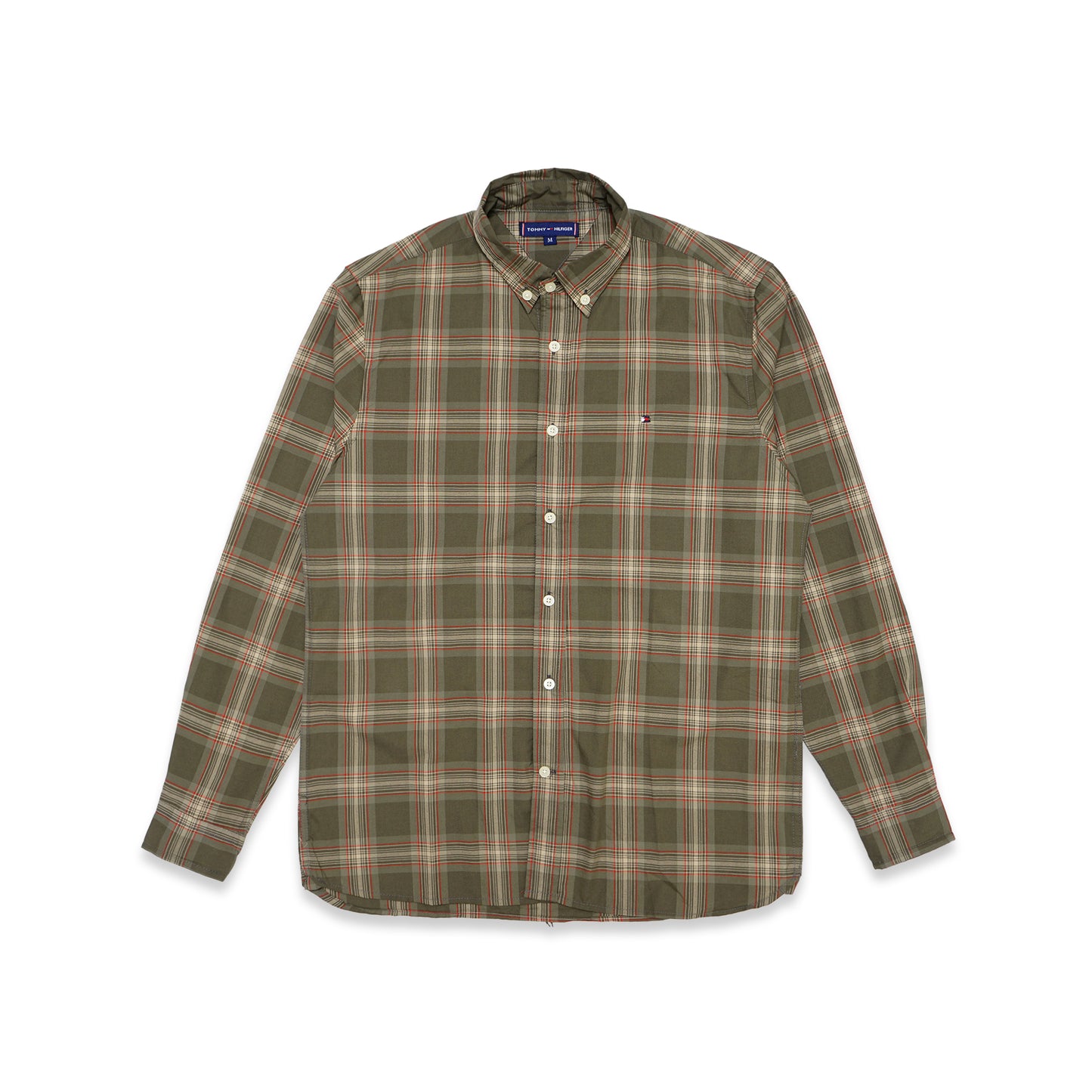 THFR Checkered Poplin Regular Fit Long Sleeve Shirt