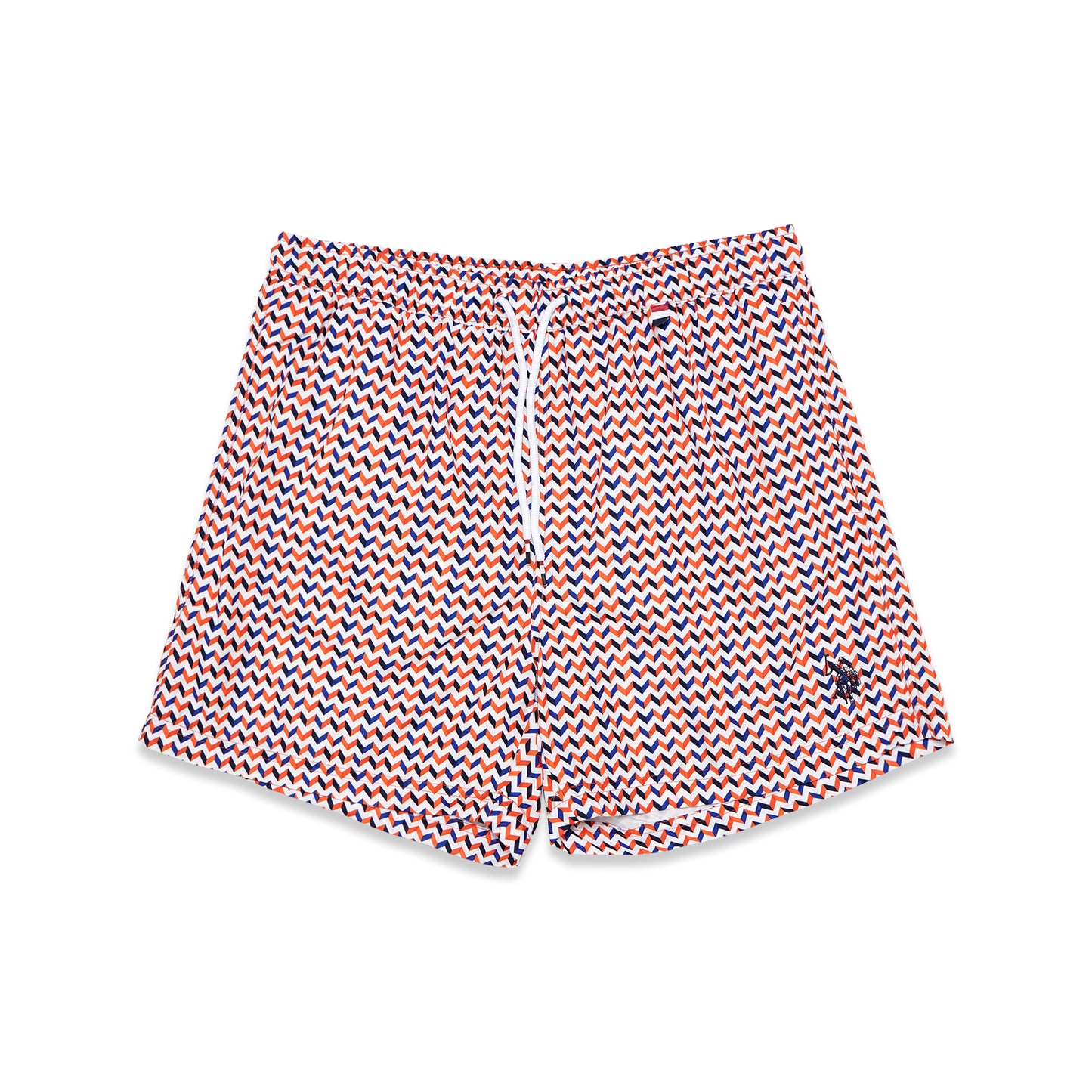 U.S. Polo Assn. Zig-Zag Swim Shorts