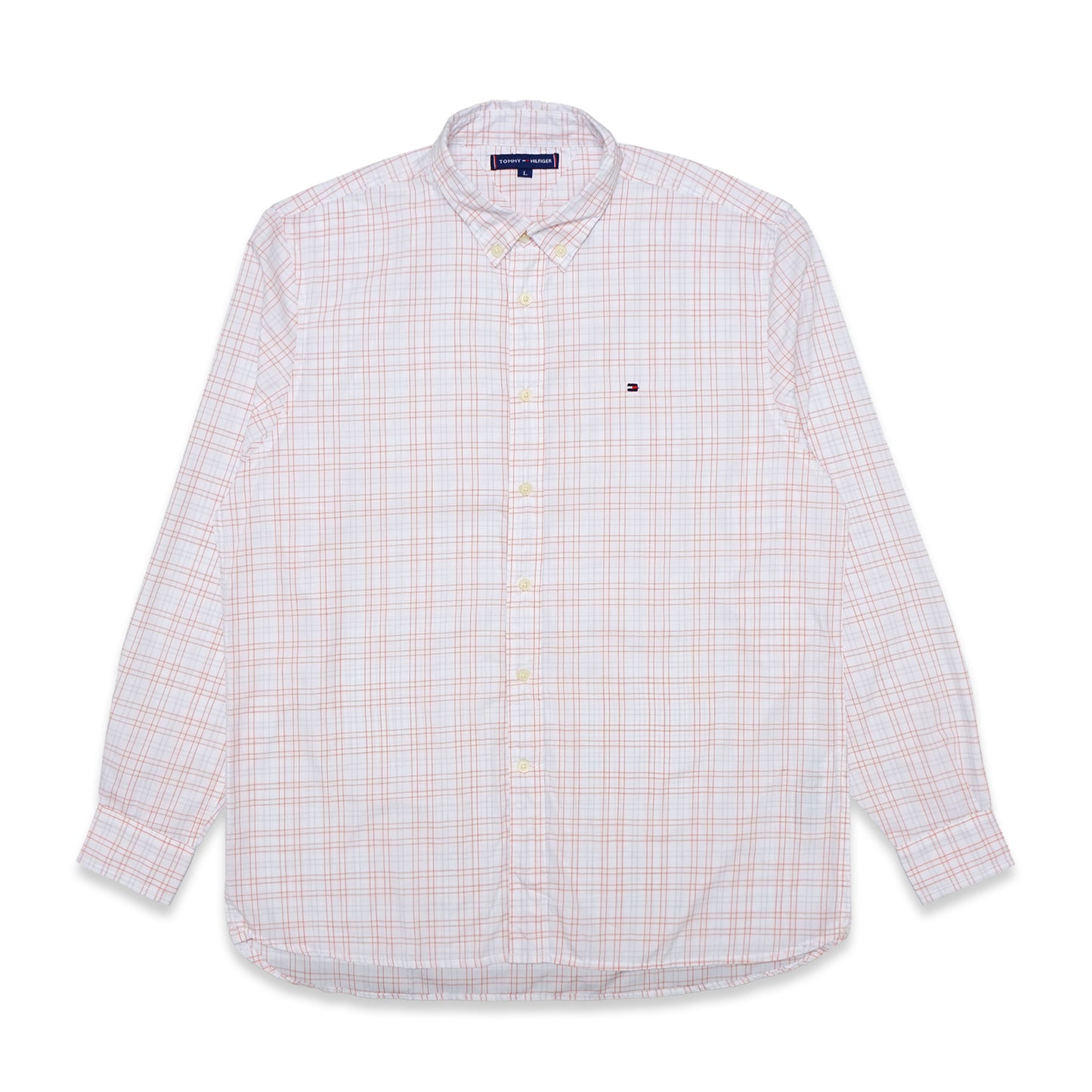 THFR Small Plaid Poplin Regular Fit Long Sleeve Shirt