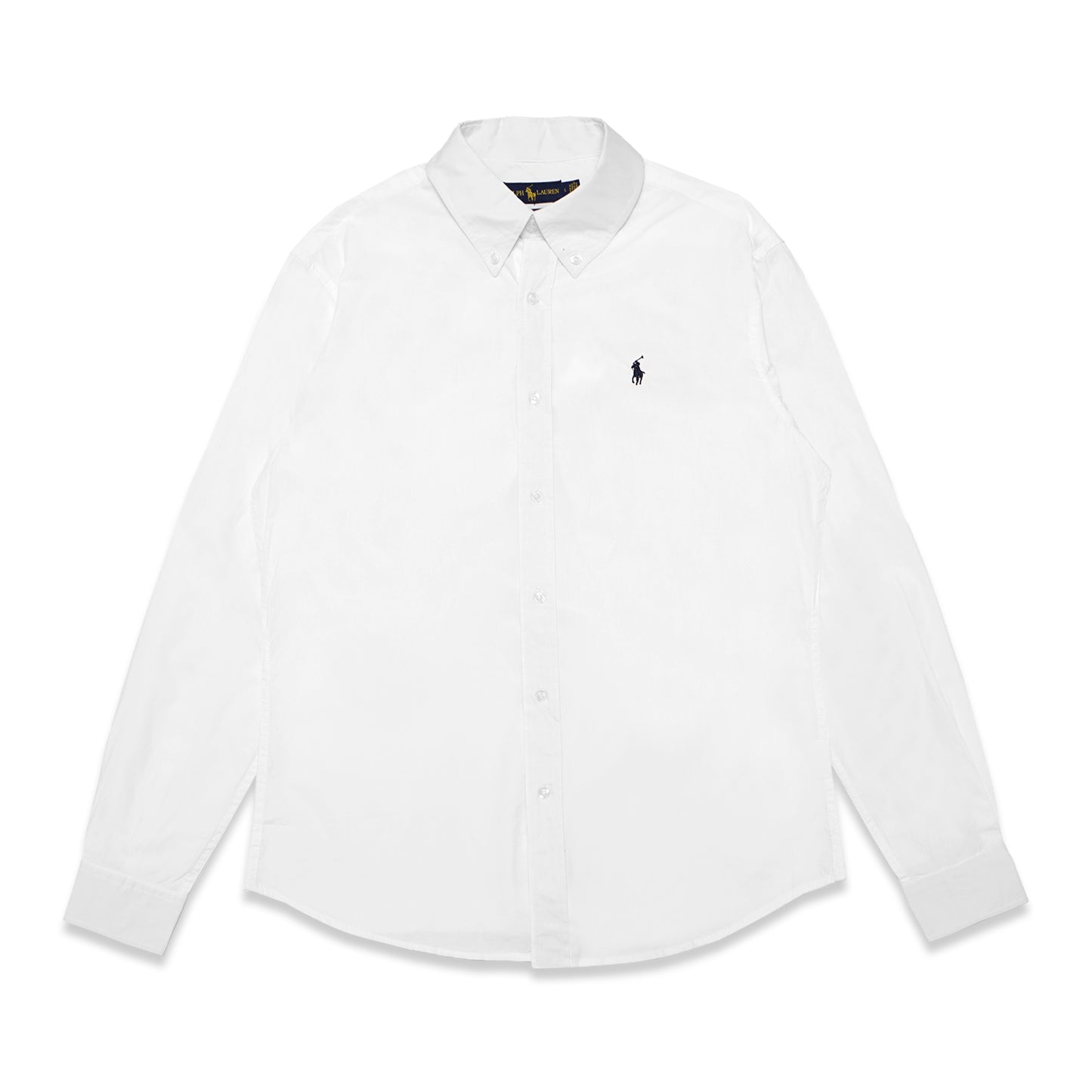 RLR Classic Fit Stretch Poplin Long Sleeve Shirt