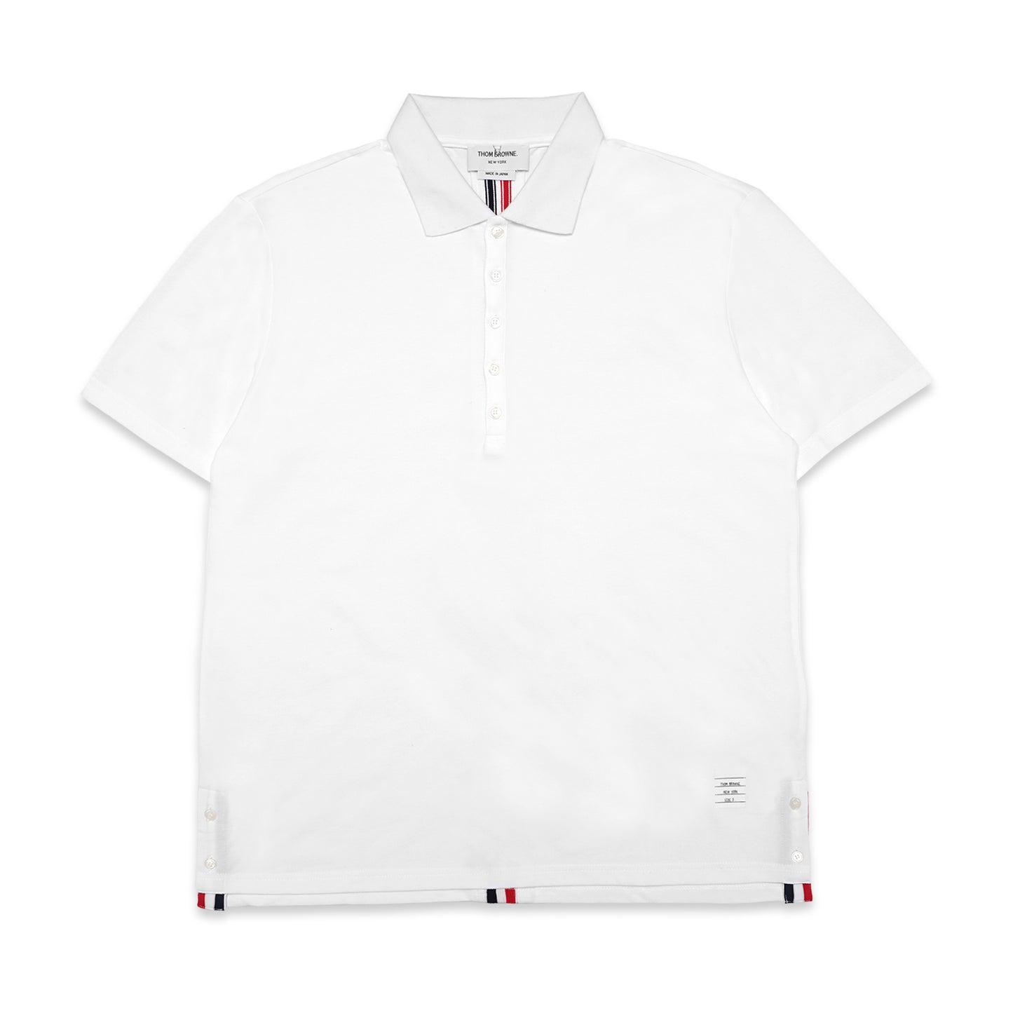 TBN Back Vertical Stripe Polo Shirt