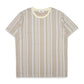 FOLX Vertical Stripes Knit T-Shirt