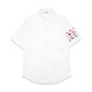TBN Oxford Animal Icon Bar Short Sleeve Shirt