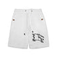 BRBRY Outline Equestrian Polyester Shorts