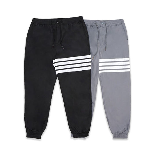 TBN Bar Stripe Nylon Jogger Pants