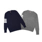 TBN Bar Stripes Knitted Crewneck Sweater