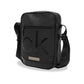 CK Bottom Plate Striped Rubber Logo Reporter Bag