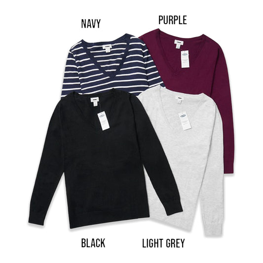 ONV V-Neck Knit Sweater
