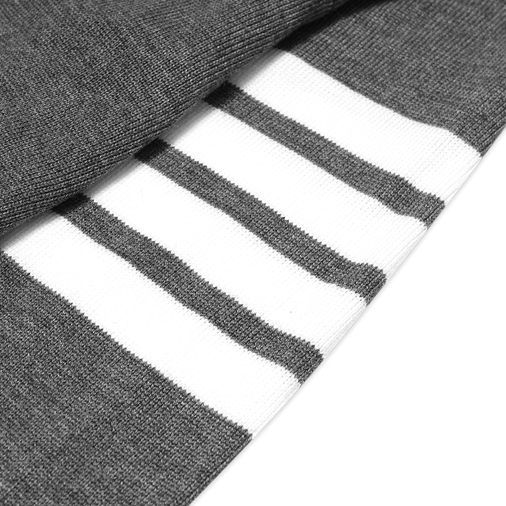 TBN Bar Stripes Knitted Crewneck Sweater