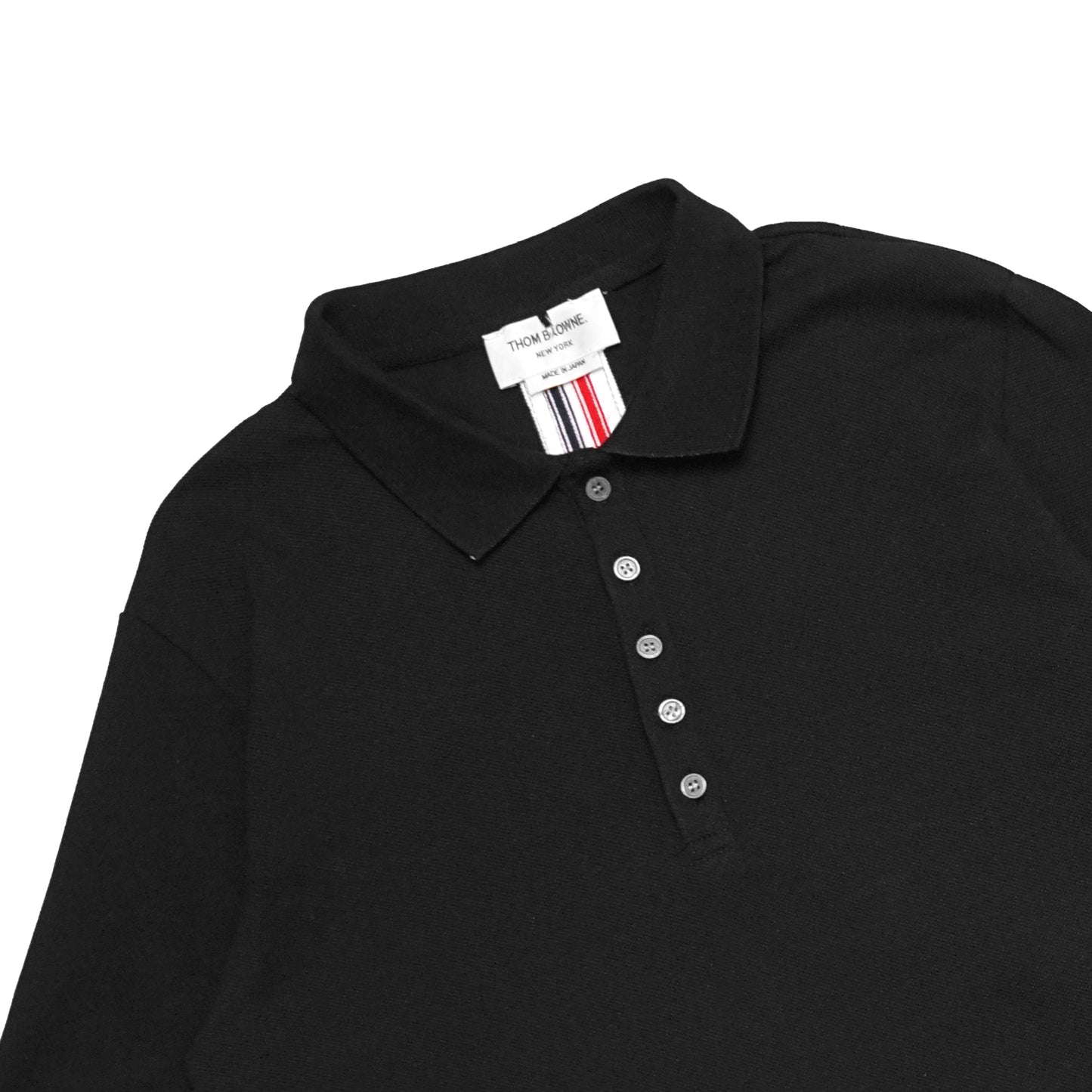 TBN Back Vertical Stripe Polo Shirt