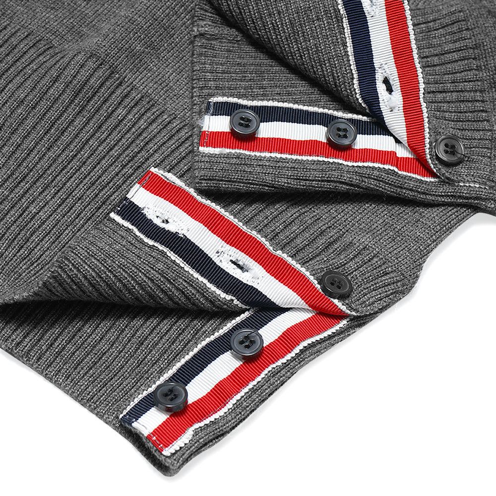 TBN Bar Stripes Knitted Crewneck Sweater
