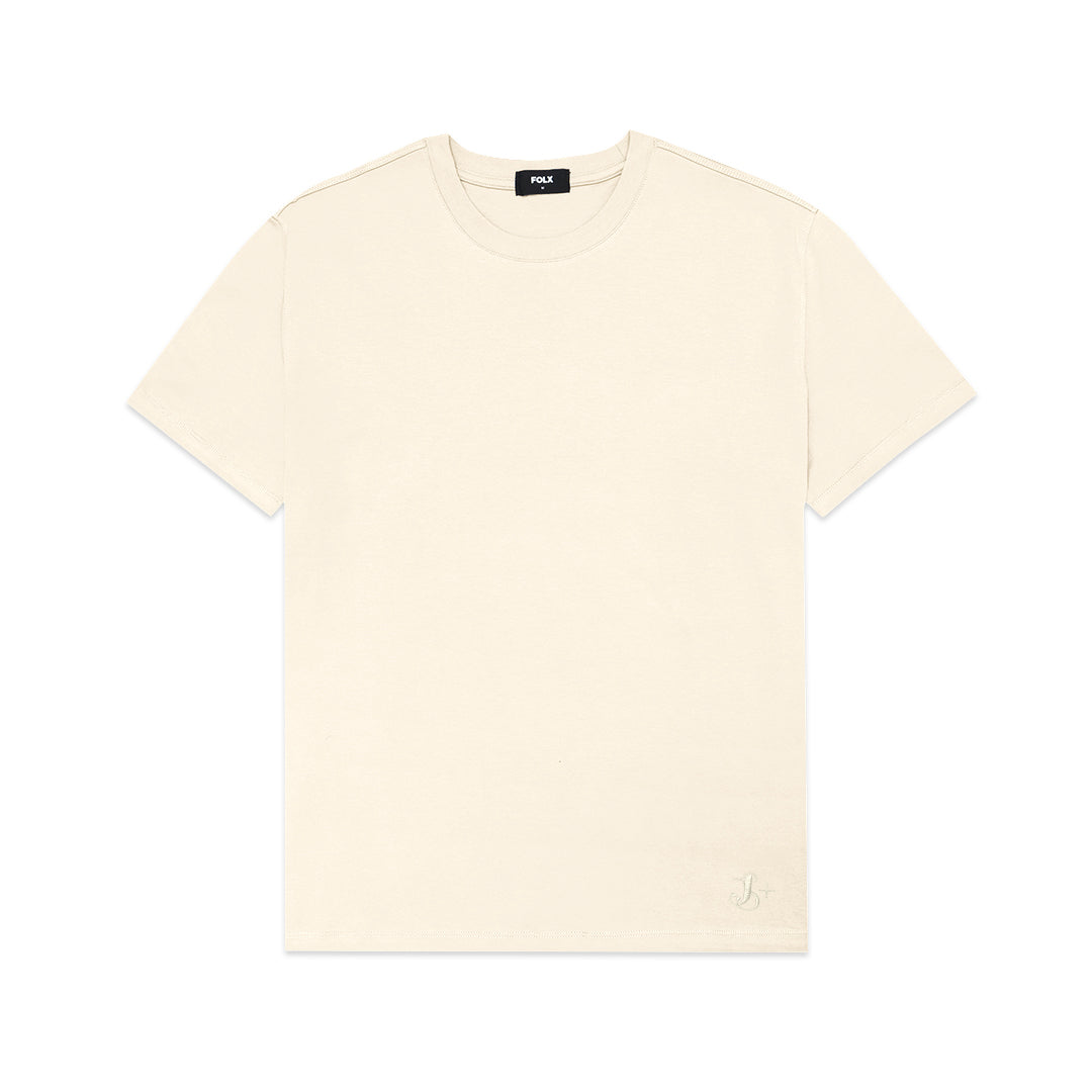 FOLX J+ Bottom Embroidery T-Shirt